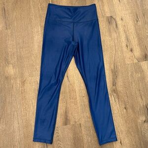 Zyia Blue Shine Athletic Leggings